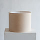 Cylindrical lampshade made of natural linen (30*30*25). Lampshades. Hill & Mill. Online shopping on My Livemaster.  Фото №2
