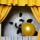 Oso Panda guante de juguete para teatro de marionetas. Puppet show. AnzhWoolToy (AnzhelikaK). Ярмарка Мастеров.  Фото №4