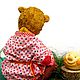 Колобок, я тебя съем!. Мягкие игрушки. Любовь Макарова (teddyomsk). Интернет-магазин Ярмарка Мастеров.  Фото №2