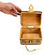 Birch bark casket on a hinge. Big box. Art.1041. Storage Box. SiberianBirchBark. My Livemaster. Фото №6