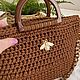 Classic bag: Bag knitted Caramel, Classic Bag, Taganrog,  Фото №1