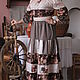 Платье "Чайная роза", бохо стиль, фольклорный стиль, кантри, Платья, Орел,  Фото №1
