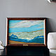 Reproduction of the picture in the frame 'Himalayas». N. To. Roerich. KR7, Pictures, Novokuznetsk,  Фото №1