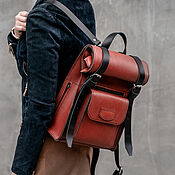 Сумки и аксессуары handmade. Livemaster - original item Women`s backpack from NAT. handmade leather. Handmade.