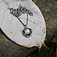 Серебряная подвеска c лунным камнем "Клео". Подвеска. BlackTree (InSilver). Интернет-магазин Ярмарка Мастеров.  Фото №2