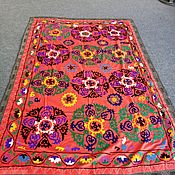 Для дома и интерьера handmade. Livemaster - original item Uzbek vintage suzani. blanket. Panels. SZT004. Handmade.
