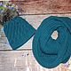 Order Knit kit. Hat and Snood. Oksana Demina. Livemaster. . Headwear Sets Фото №3