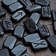 The set of runes. Black hornbeam black sand. Runes. teoterra. Online shopping on My Livemaster.  Фото №2