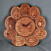 Для дома и интерьера handmade. Livemaster - original item Clock 