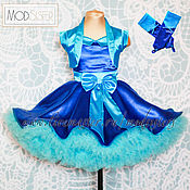 Одежда детская handmade. Livemaster - original item Baby dress Turquoise Art.-512. Handmade.