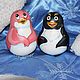 Order Roly-poly Penguin Pepe adventures of penguin Lolo. Original painted Souvenirs and gift. Livemaster. . Puppet show Фото №3