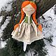 Веснянка. Игровая текстильная кукла. Портретная кукла. Кондаурова Светлана - ЛОСКУТОК (loskutoc). Ярмарка Мастеров.  Фото №4