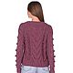 Order Women's sweater 'Grapes' slumped shoulders. imknitwear. Livemaster. . Sweaters Фото №3