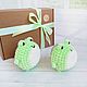 Order Paired Plush Frogs 2 pcs. fairy Polina. Livemaster. . Fun Фото №3