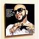 Pintura poster Timati BLACK Star Pop Art, Pictures, Moscow,  Фото №1