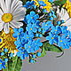 Forget-me-nots. Bouquet in a vase. Composition. florist_lyudmila. Online shopping on My Livemaster.  Фото №2