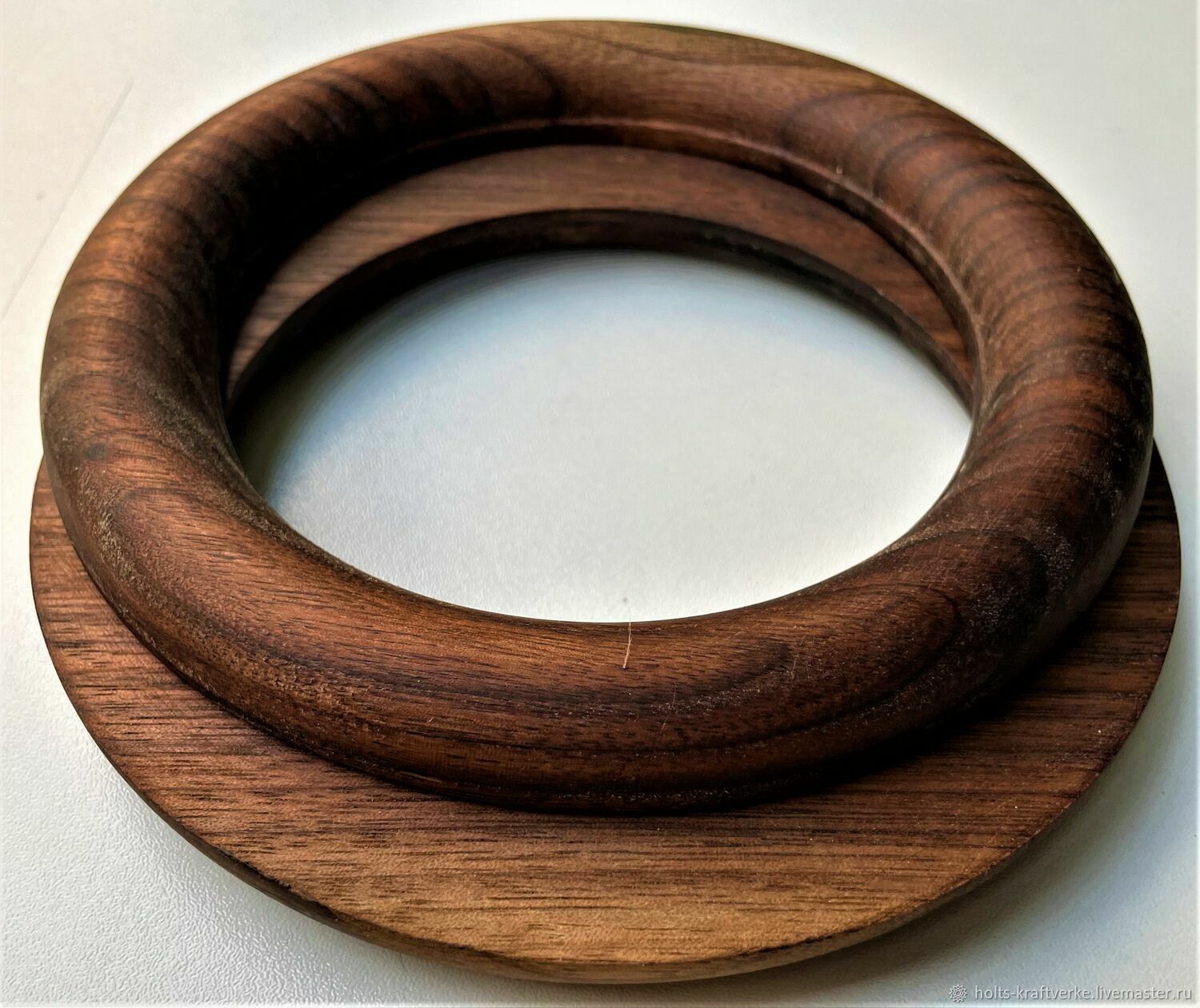 Деревянные круглые ручки из кавказского ореха в интернет-магазине ...