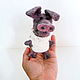 Piggy, finger doll, felted toy, puppet theater, Puppet show, Rostov-on-Don,  Фото №1