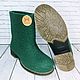 Botas de abeto40 Tamaño disponible. Felt boots. tolkovalenki. Ярмарка Мастеров.  Фото №6
