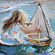 Order 'The ship', an oil painting on canvas. Annet Loginova. Livemaster. . Pictures Фото №3