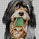 Order Kits for embroidery with beads: Friendship. Beaded embroidery from Laura. Livemaster. . Embroidery kits Фото №3