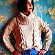 The oversized sweater. Sweaters. Galina-Malina (galina-malina). My Livemaster. Фото №4