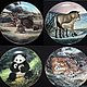 Collectible plates 'Endangered animals', W. S. George. Vintage interior. Mir Stariny. Online shopping on My Livemaster.  Фото №2