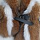Заказать Меховой шарф в стиле Fendi из меха енота. NataliFurs (НаталиФурс). Ярмарка Мастеров. . Шарфы Фото №3