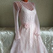 Одежда handmade. Livemaster - original item Dress mohair 