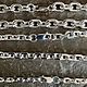 Anchor chains with a diamond face of 4,3 mm, Chain, Sochi,  Фото №1