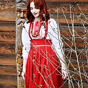 Сорочка славянская с вышивкой