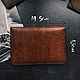 Портмоне для документов из натуральной кожи. Портмоне. LEATHER HANDS (Михаил и Татьяна). Интернет-магазин Ярмарка Мастеров.  Фото №2
