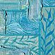 Текстурная картина "В цвете тиффани". Картины. Cherepahina | Интерьерные картины. Ярмарка Мастеров.  Фото №5