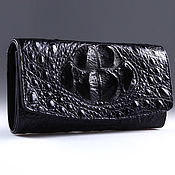 Сумки и аксессуары handmade. Livemaster - original item Women`s wallet made of genuine crocodile leather IMA0004B1. Handmade.