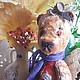 Мишка тедди - Осенний ангел. Мишки Тедди. В стране чудес Елфимовой Ольги. Ярмарка Мастеров.  Фото №4