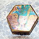 Golden Parsley Box. Box. Dekupaj from Elen Kor. My Livemaster. Фото №4