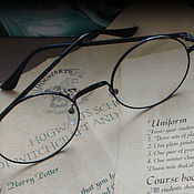 Материалы для творчества handmade. Livemaster - original item Accessories for dolls and toys: Glasses Harry. Handmade.