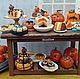 Dollhouse miniature food for dolls and toys collectable miniature OOAK Dollhouse accessories Halloween Halloween pumpkin sweets for dolls miniature for doll house miniSD ministic doll house
