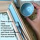 Картина маслом «Пушистая сирень», в деревянной раме, 23-23 см. Картины. Жанна Щепетова. Ярмарка Мастеров.  Фото №14
