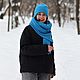 Заказать Шапка теплая зимняя вязаная Лучшая подруга. Анна Шункина Вяжу тепло Шарфы Шапки. Ярмарка Мастеров. . Шапки Фото №3