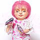 Авторская кукла "Розовая фея"