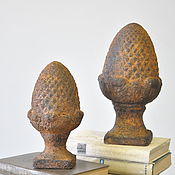 Для дома и интерьера handmade. Livemaster - original item Artichoke figurines large and small rusty antique style. Handmade.