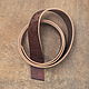 Заказать Ременная заготовка Franki Pull Up Brown (3,0+ мм), цв. Коричневый. Prima Pelle (Марина). Ярмарка Мастеров. . Кожа Фото №3