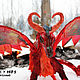 Dragon 'Forest Fire', 28h33h43 cm. Interior doll. ArtLesinao. My Livemaster. Фото №4