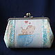 Wallet-cosmetic bag with clasp Kitty loves fish, Wallets, Krasnodar,  Фото №1