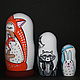 Matryoshka Forest Families. Dolls1. color of magic. Online shopping on My Livemaster.  Фото №2