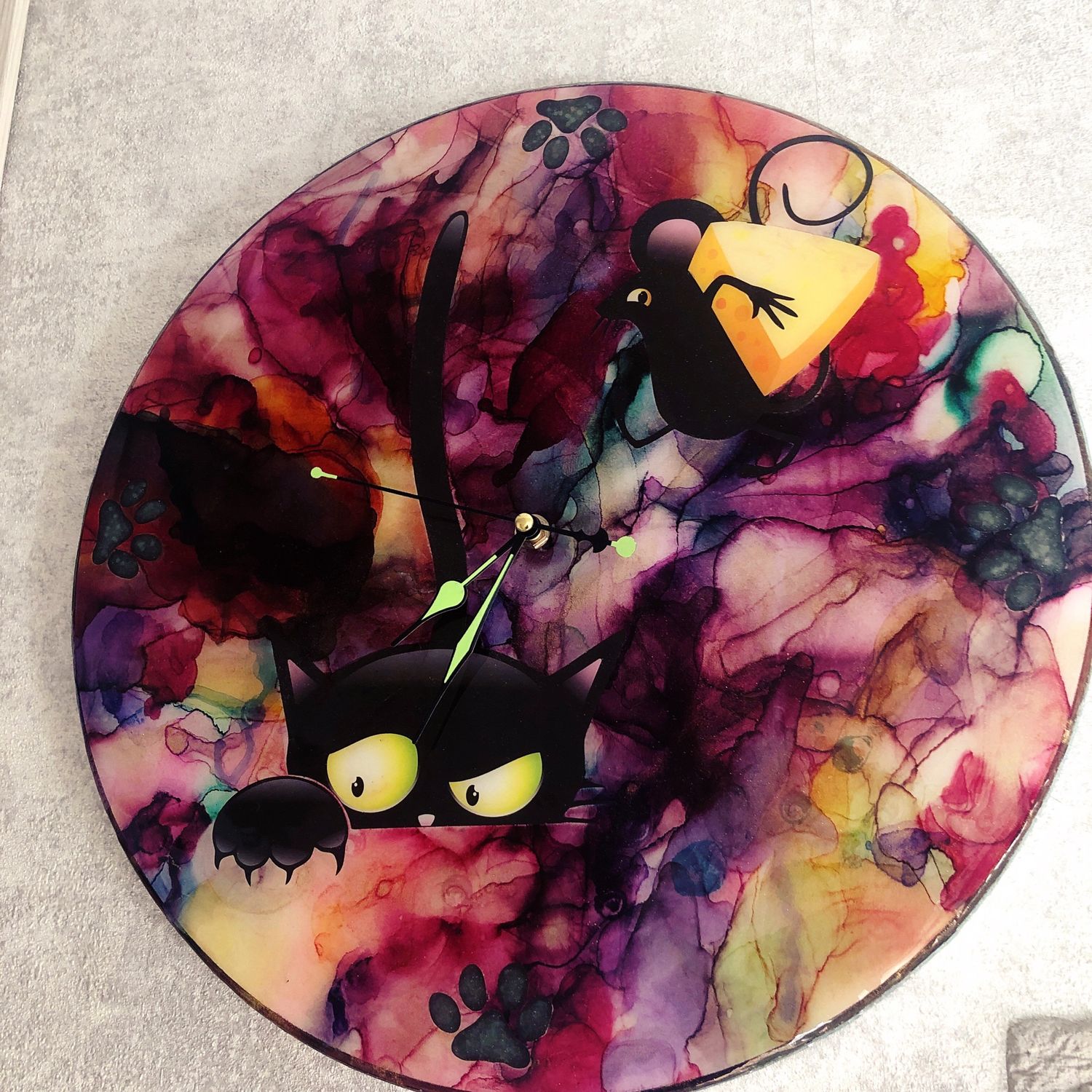 Часы в детскую комнату в интернет-магазине Ярмарка Мастеров по цене ...