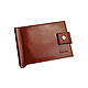 Standart Pro genuine leather money clip (brown). Clamps. EZCASE - Leather Design Studio. My Livemaster. Фото №4