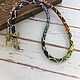 Bead harness Rainbow Snake. Necklace. Natalya | Handmade jewelry  |. My Livemaster. Фото №4