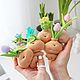 MK and pattern Mandrake flower in a pot. Tilda Decor. Video tutorials & Master classes. My Livemaster. Фото №5
